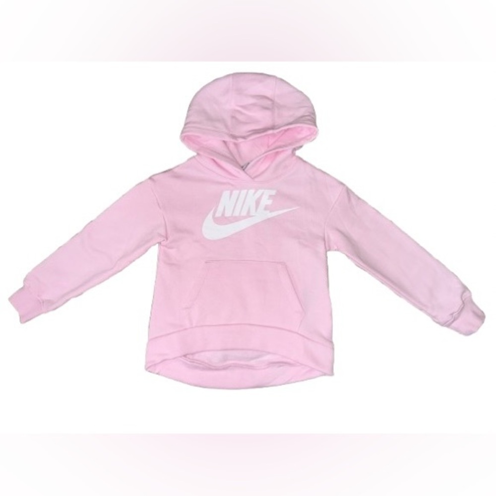 Nike Girl's Club Fleece Hi Low Pullover (Little Kids)